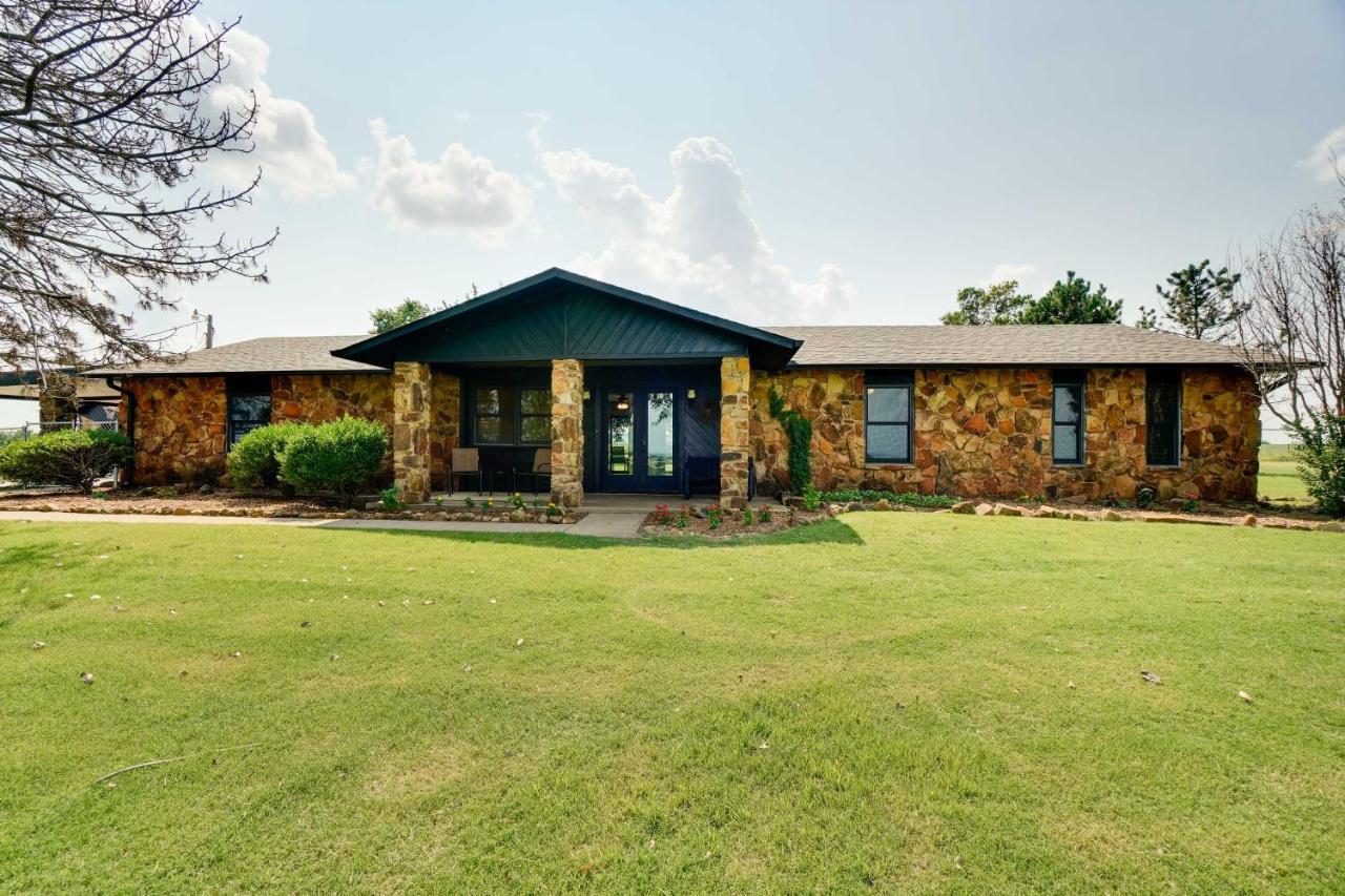 Spacious Country Home Near Ft Sill And Medicine Park Lawton Kültér fotó