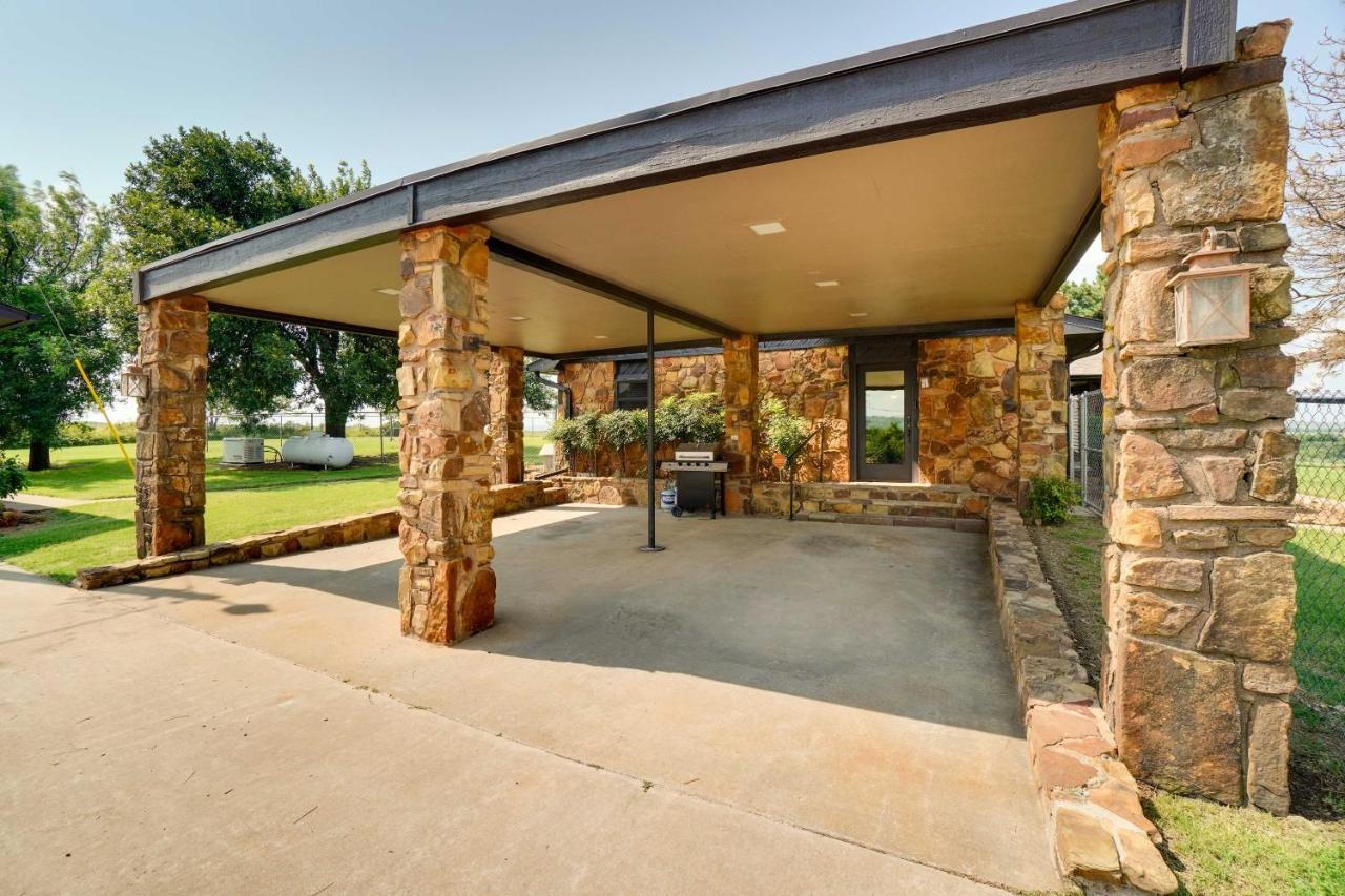 Spacious Country Home Near Ft Sill And Medicine Park Lawton Kültér fotó